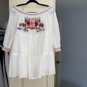 Free People White Dress